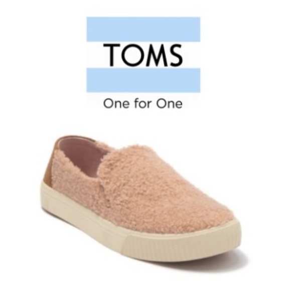 Toms Shoes - TOMS Women Sunset Faux Shearling Sneaker